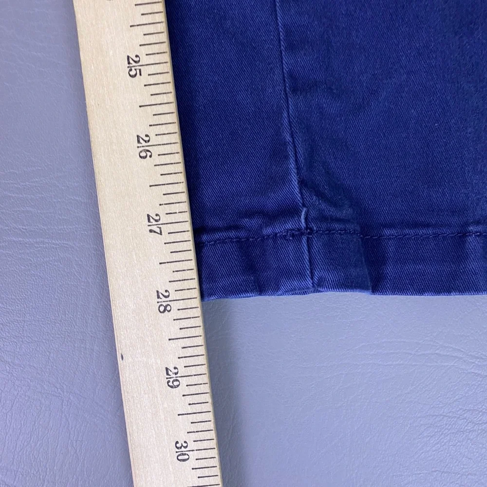 Banana Republic Pants Mens Size 38x30 (38x29) Blue Cotton Stretch Chino Straight